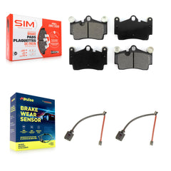 SIM KSW-100648 Disc Brake Pad for 2003-2015 Audi Q7, Porsche Cayenne, Volkswagen Touareg - Rear