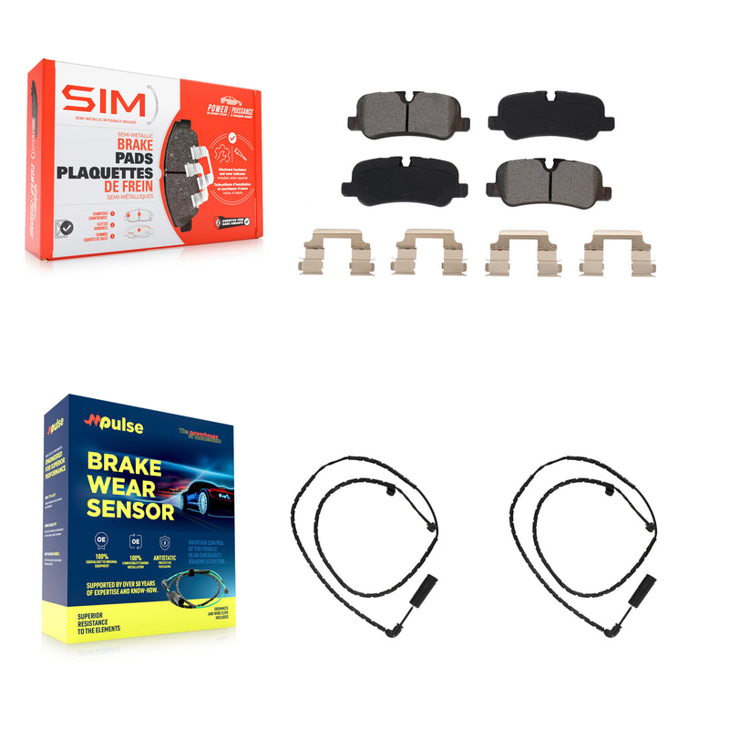 SIM KSW-100652 Disc Brake Pad for 2011 Land Rover Range Rover - Rear