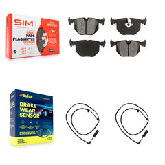 SIM KSW-100653 Disc Brake Pad for 2003-2005 Land Rover Range Rover - Rear