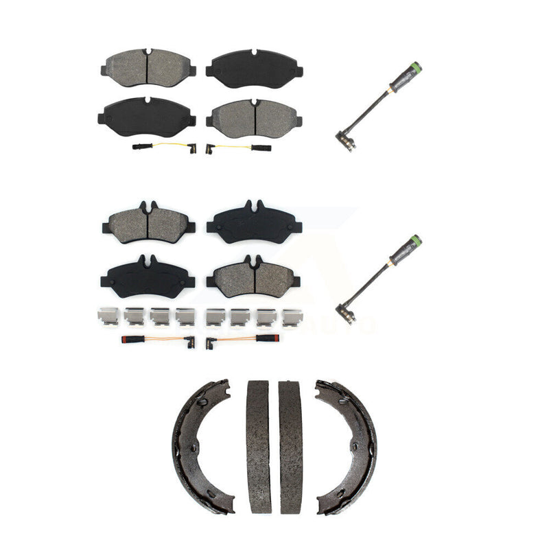SIM KSW-100686 Disc Brake Pad for 2010-2018 Freightliner Sprinter 2500 - Front and Rear