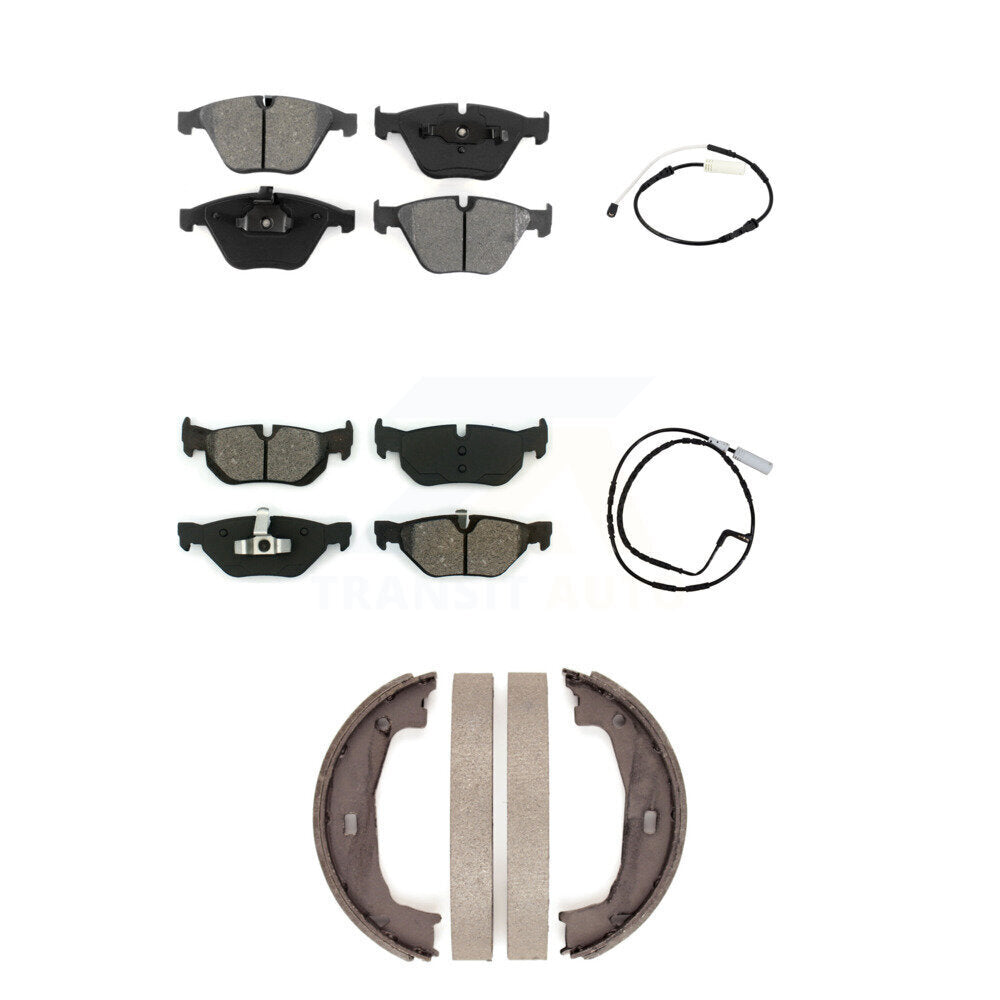 SIM KSW-100691 Disc Brake Pad for 2010-2011 BMW 323i, BMW 328i - Front and Rear