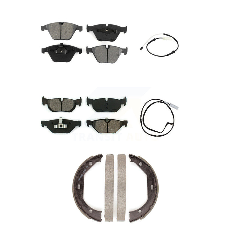 SIM KSW-100692 Disc Brake Pad for 2011 BMW 328i - Front and Rear