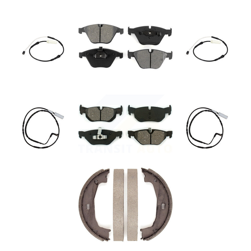 SIM KSW-100694 Disc Brake Pad for 2010-2011 BMW 323i, BMW 328i - Front and Rear