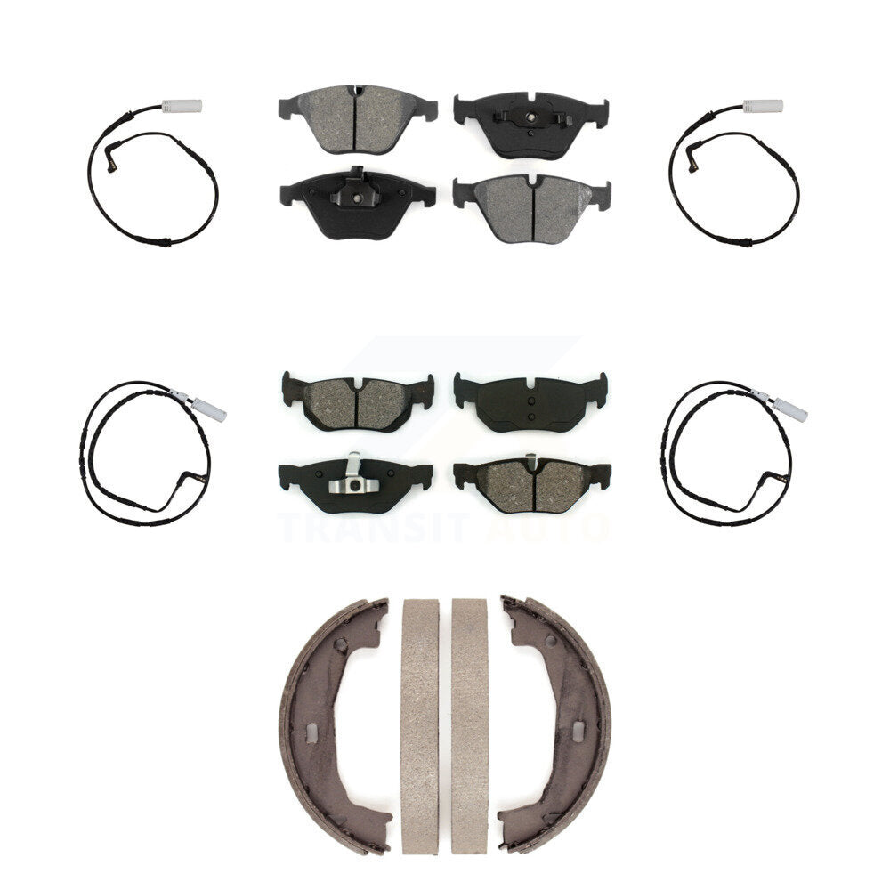 SIM KSW-100695 Disc Brake Pad for 2007-2008 BMW 328i, BMW 323i - Front and Rear