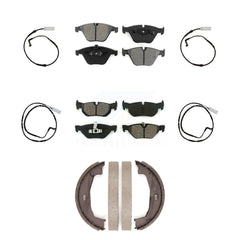 SIM KSW-100695 Disc Brake Pad for 2007-2008 BMW 328i, BMW 323i - Front and Rear
