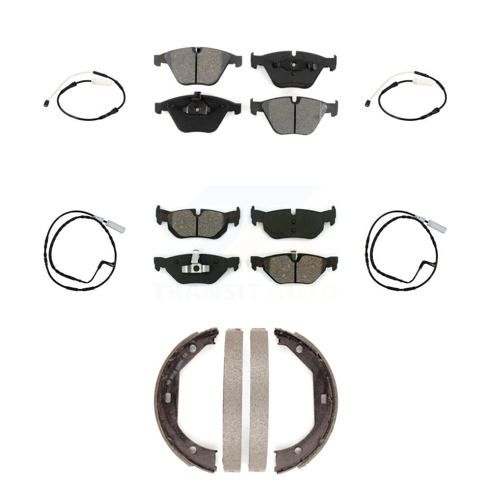 SIM KSW-100696 Disc Brake Pad for 2011 BMW 328i - Front and Rear