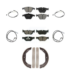 SIM KSW-100696 Disc Brake Pad for 2011 BMW 328i - Front and Rear