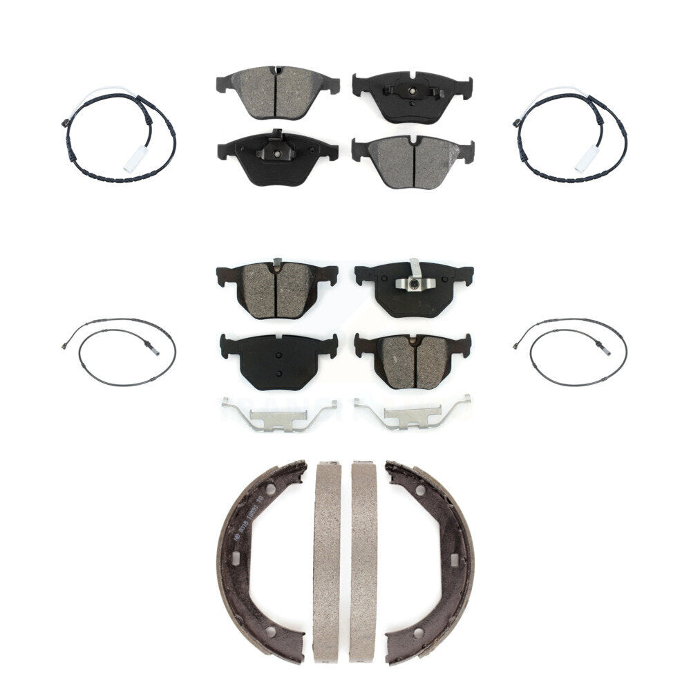 SIM KSW-100697 Disc Brake Pad for 2011-2013 BMW 335i xDrive - Front and Rear