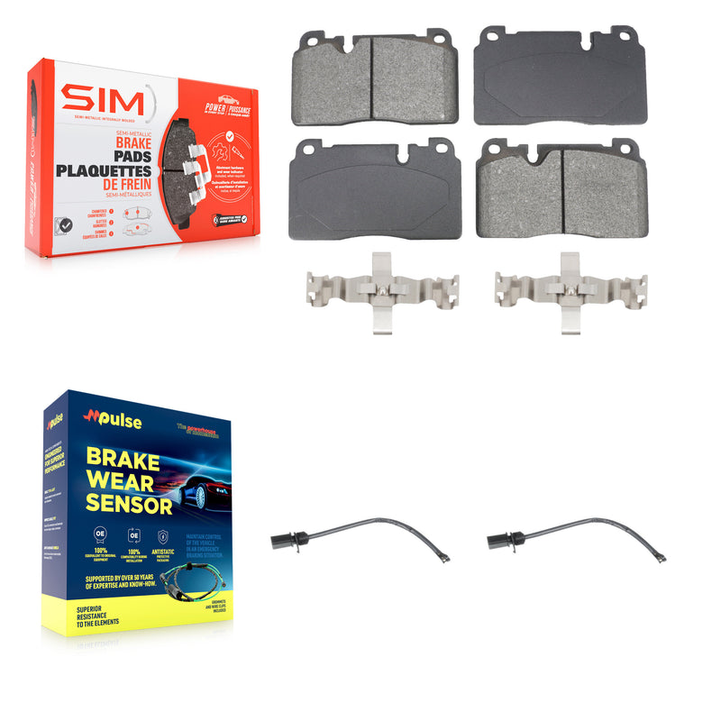 SIM KSW-100753 Disc Brake Pad for 2014-2017 Audi Q5 - Front