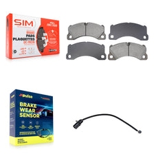 SIM KSW-100786 Disc Brake Pad for 2017 Porsche Macan - Front