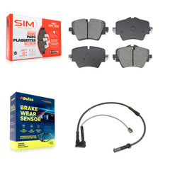 SIM KSW-100795 Disc Brake Pad for 2016-2023 Mini Cooper Countryman, BMW 228i Gran Coupe and More - Front