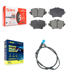 SIM KSW-100796 Disc Brake Pad for 2018-2021 BMW X3, BMW X4 - Front