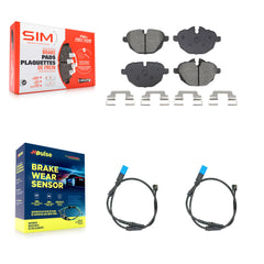 SIM KSW-100807 Disc Brake Pad for 2018-2024 BMW X3 - Rear