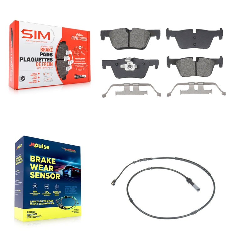 SIM KSW-100818 Disc Brake Pad for 2012-2021 BMW 230i, BMW 230i xDrive and More - Rear