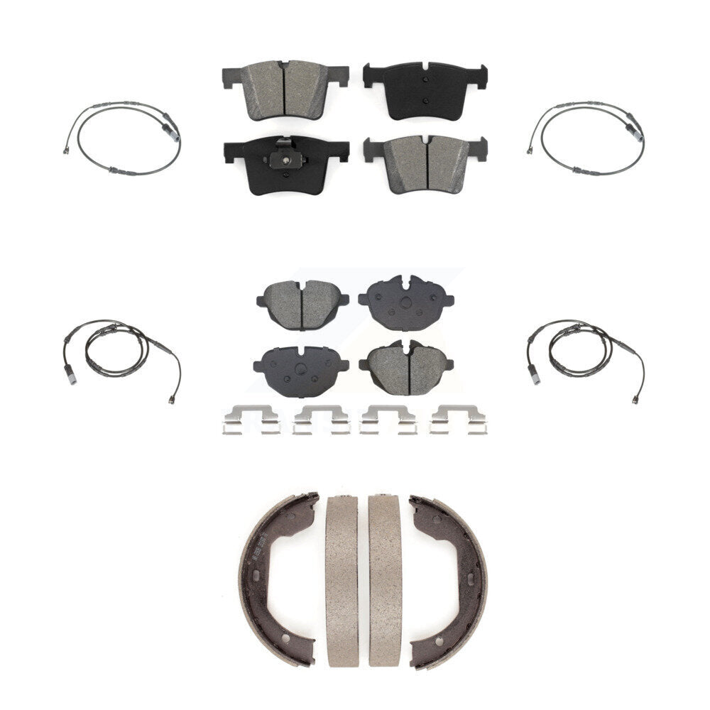 SIM KSW-100834 Disc Brake Pad for 2011 BMW X3 - Front and Rear