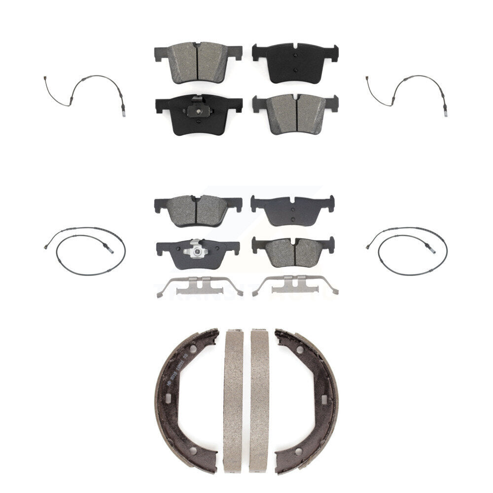 SIM KSW-100835 Disc Brake Pad for 2013-2018 BMW 328d xDrive, BMW 320i xDrive - Front and Rear