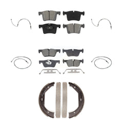 SIM KSW-100835 Disc Brake Pad for 2013-2018 BMW 328d xDrive, BMW 320i xDrive - Front and Rear
