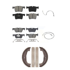 SIM KSW-100838 Disc Brake Pad for 2012-2018 BMW 328d, BMW 320i xDrive, BMW 320i - Front and Rear