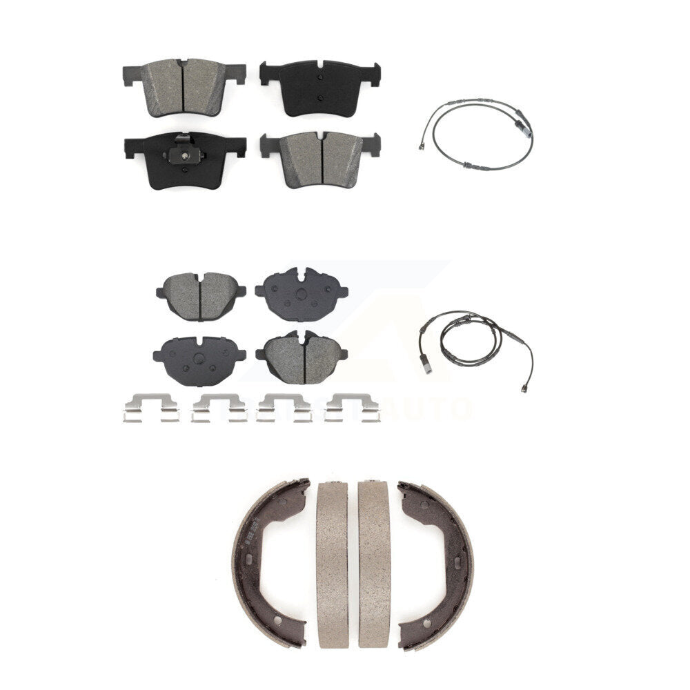 SIM KSW-100839 Disc Brake Pad for 2011 BMW X3 - Front and Rear