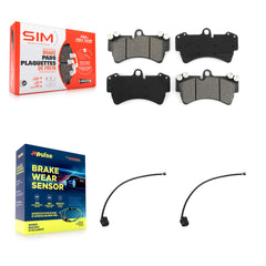 SIM KSW-100849 Disc Brake Pad for 2011-2015 Audi Q7 - Front