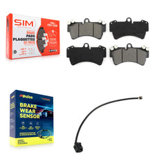 SIM KSW-100853 Disc Brake Pad for 2011-2015 Audi Q7 - Front