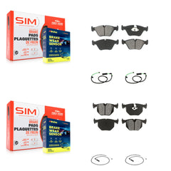SIM KSW-100870 Disc Brake Pad for 2006-2010 BMW X3 - Front and Rear
