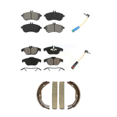 SIM KSW-100891 Disc Brake Pad for 2012 Mercedes-Benz C250 - Front and Rear