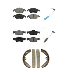 SIM KSW-100893 Disc Brake Pad for 2015-2016 Mercedes-Benz E400 - Front and Rear