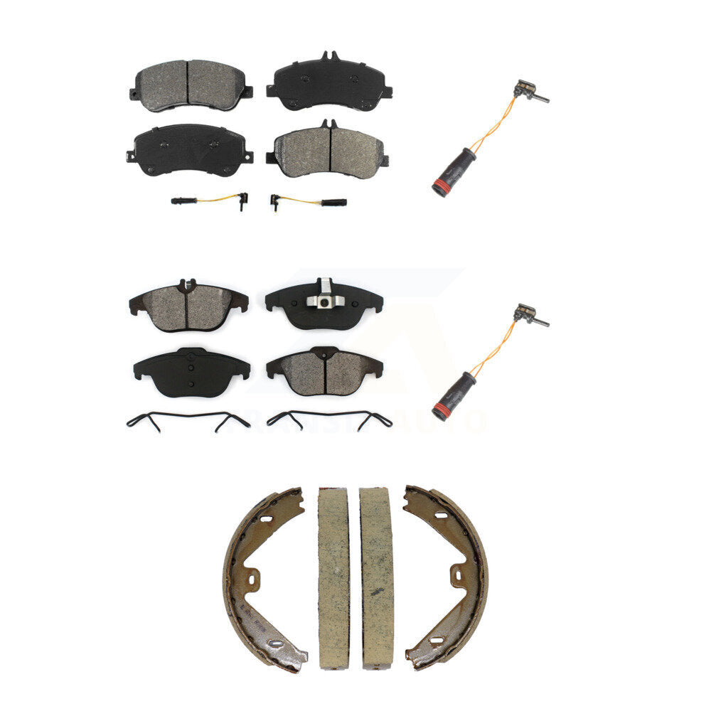 SIM KSW-100894 Disc Brake Pad for 2010-2015 Mercedes-Benz GLK250, Mercedes-Benz GLK350 - Front and Rear
