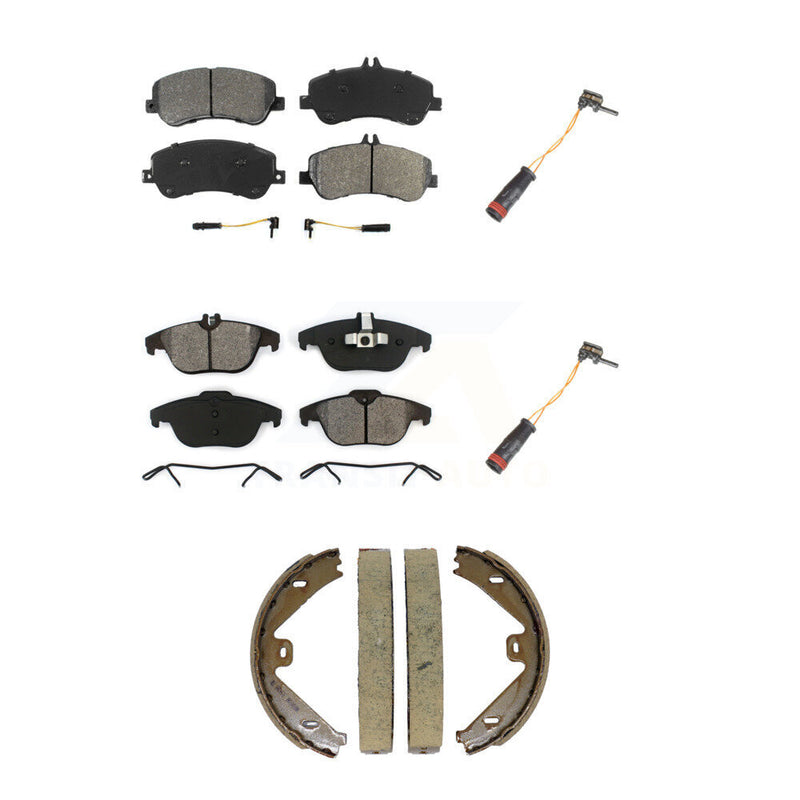 SIM KSW-100894 Disc Brake Pad for 2010-2015 Mercedes-Benz GLK250, Mercedes-Benz GLK350 - Front and Rear