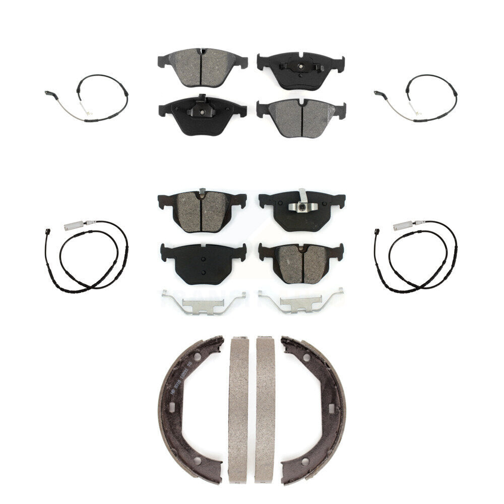 SIM KSW-100902 Disc Brake Pad for 2013 BMW X1 - Front and Rear