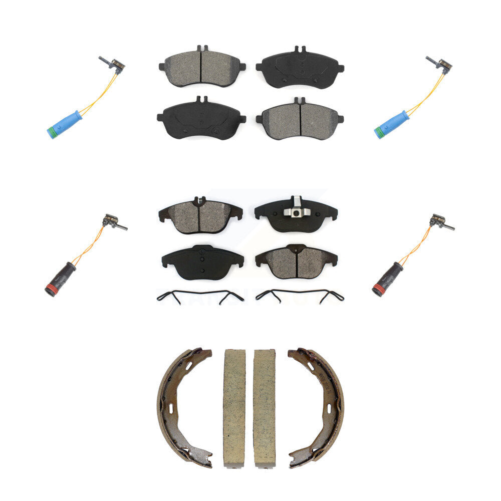 SIM KSW-100905 Disc Brake Pad for 2012 Mercedes-Benz C250 - Front and Rear