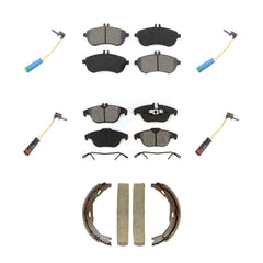 SIM KSW-100905 Disc Brake Pad for 2012 Mercedes-Benz C250 - Front and Rear