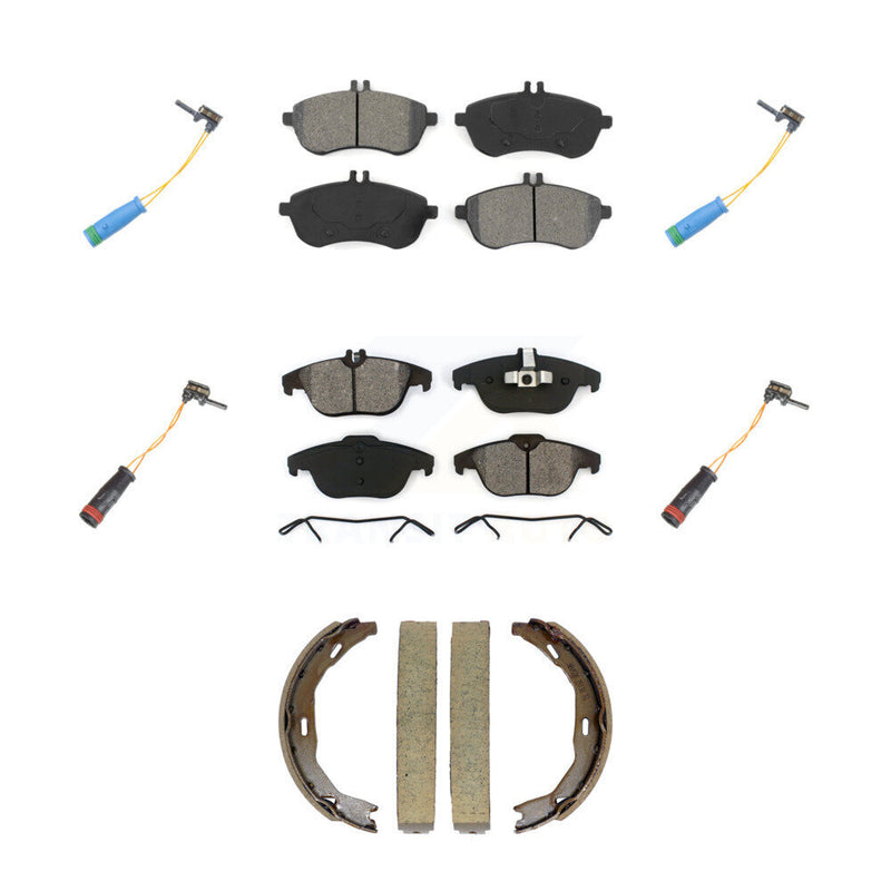 SIM KSW-100905 Disc Brake Pad for 2012 Mercedes-Benz C250 - Front and Rear