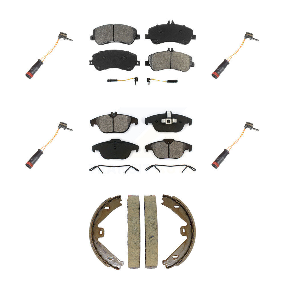 SIM KSW-100906 Disc Brake Pad for 2010-2015 Mercedes-Benz GLK250, Mercedes-Benz GLK350 - Front and Rear