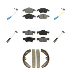 SIM KSW-100908 Disc Brake Pad for 2015-2016 Mercedes-Benz E400 - Front and Rear
