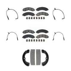 SIM KSW-100909 Disc Brake Pad for 2023-2024 Chevrolet Silverado 2500 HD, Chevrolet Silverado 3500 HD and More - Front and Rear