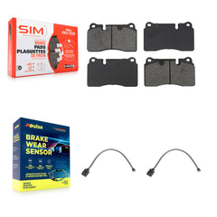 SIM KSW-100951 Disc Brake Pad for 2013-2017 Volkswagen Touareg - Front