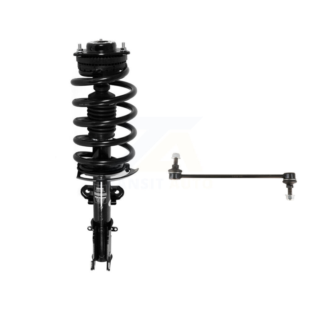 Transit Auto KT7-100006 Suspension Strut and Coil Spring Assembly for 2008-2020 Dodge Grand Caravan, Chrysler Town & Country, Volkswagen Routan - Front