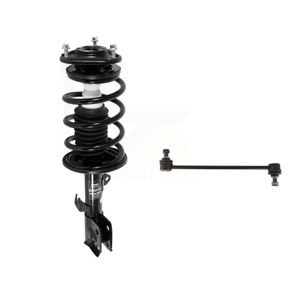 Transit Auto KT7-100007 Suspension Strut and Coil Spring Assembly for 2009-2013 Toyota Corolla, Pontiac Vibe, Toyota Matrix - Front Left