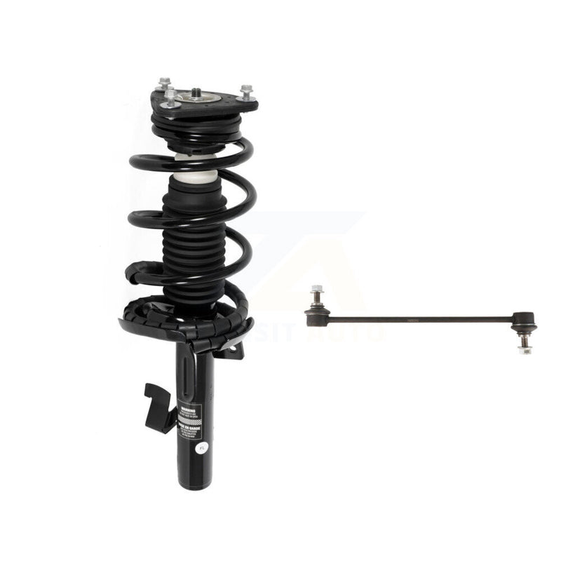 Transit Auto KT7-100009 Suspension Strut and Coil Spring Assembly for 2004-2010 Mazda 3, Mazda 5 - Front Left