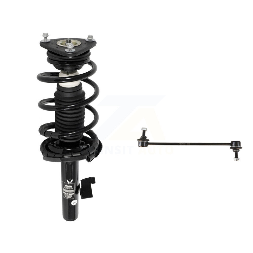 Transit Auto KT7-100012 Suspension Strut and Coil Spring Assembly for 2010-2013 Mazda 3 - Front Right