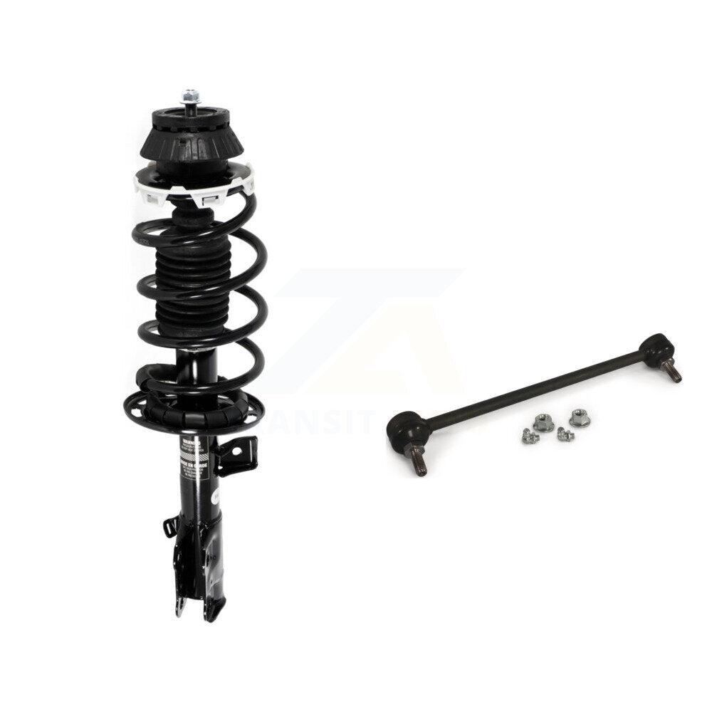 Transit Auto KT7-100014 Suspension Strut and Coil Spring Assembly for 2007-2008 Honda Fit - Front Right