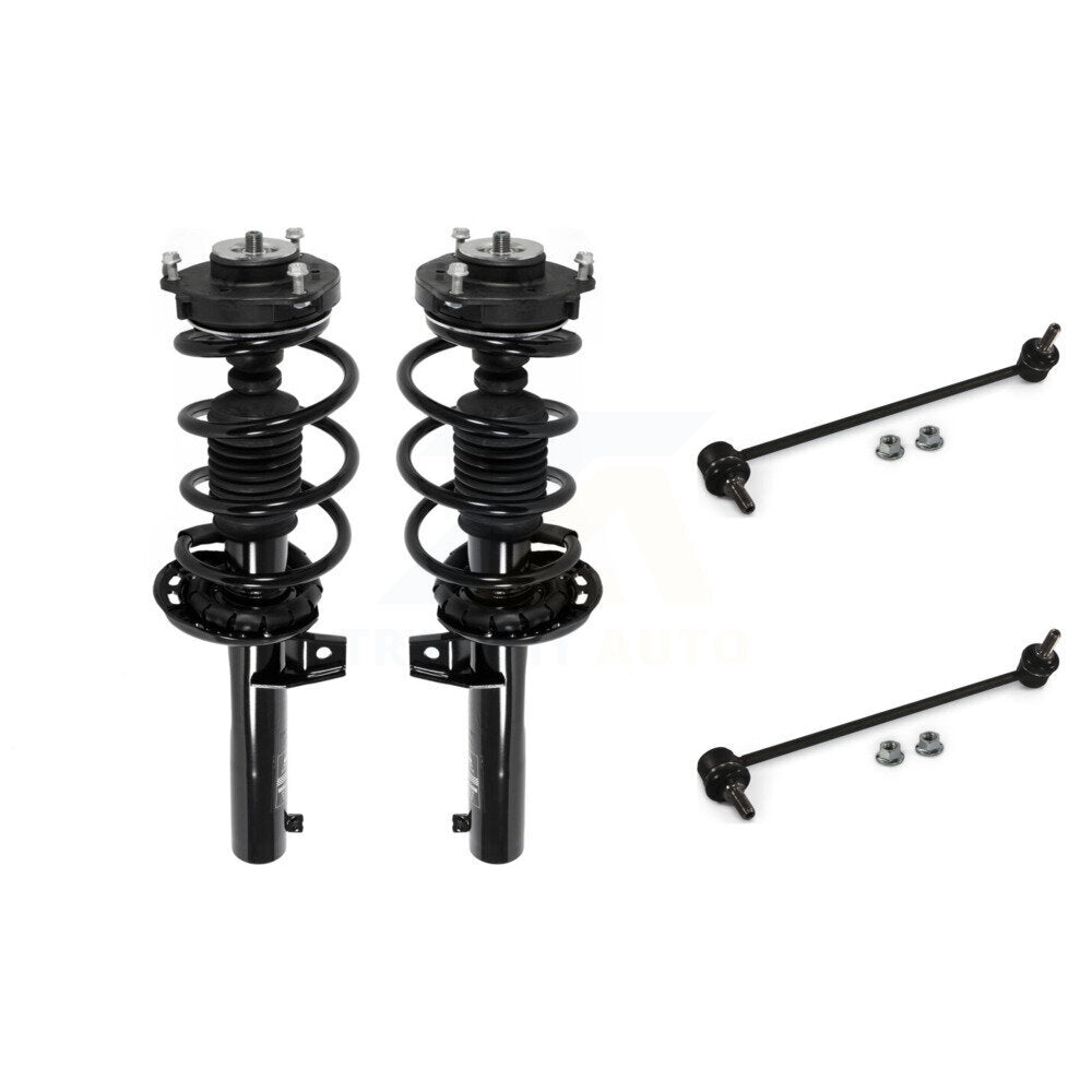 Transit Auto KT7-100017 Suspension Strut and Coil Spring Assembly for 2005-2019 Volkswagen Jetta, Volkswagen Beetle and More - Front