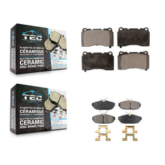 TEC KTC-100002 Disc Brake Pad for 2007-2011 Ford Mustang - Front and Rear