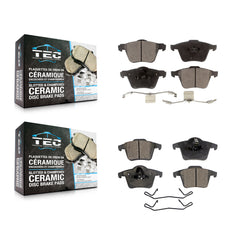 TEC KTC-100013 Disc Brake Pad for 2003-2014 Volvo XC90 - Front and Rear