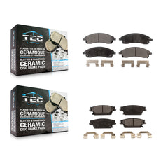 TEC KTC-100019 Disc Brake Pad for 2004-2009 Cadillac SRX, Cadillac CTS, Cadillac STS - Front and Rear