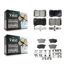 TEC KTC-100035 Disc Brake Pad for 2004-2008 Acura TL - Front and Rear