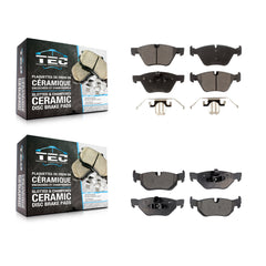 TEC KTC-100041 Disc Brake Pad for 2006-2013 BMW X1, BMW 128i and More - Front and Rear