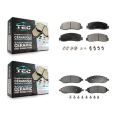 TEC KTC-100044 Disc Brake Pad for 2005-2007 Ford F-250 Super Duty, Ford F-350 Super Duty - Front and Rear